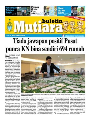 cover image of Buletin Mutiara 16-30 Sept 2013
